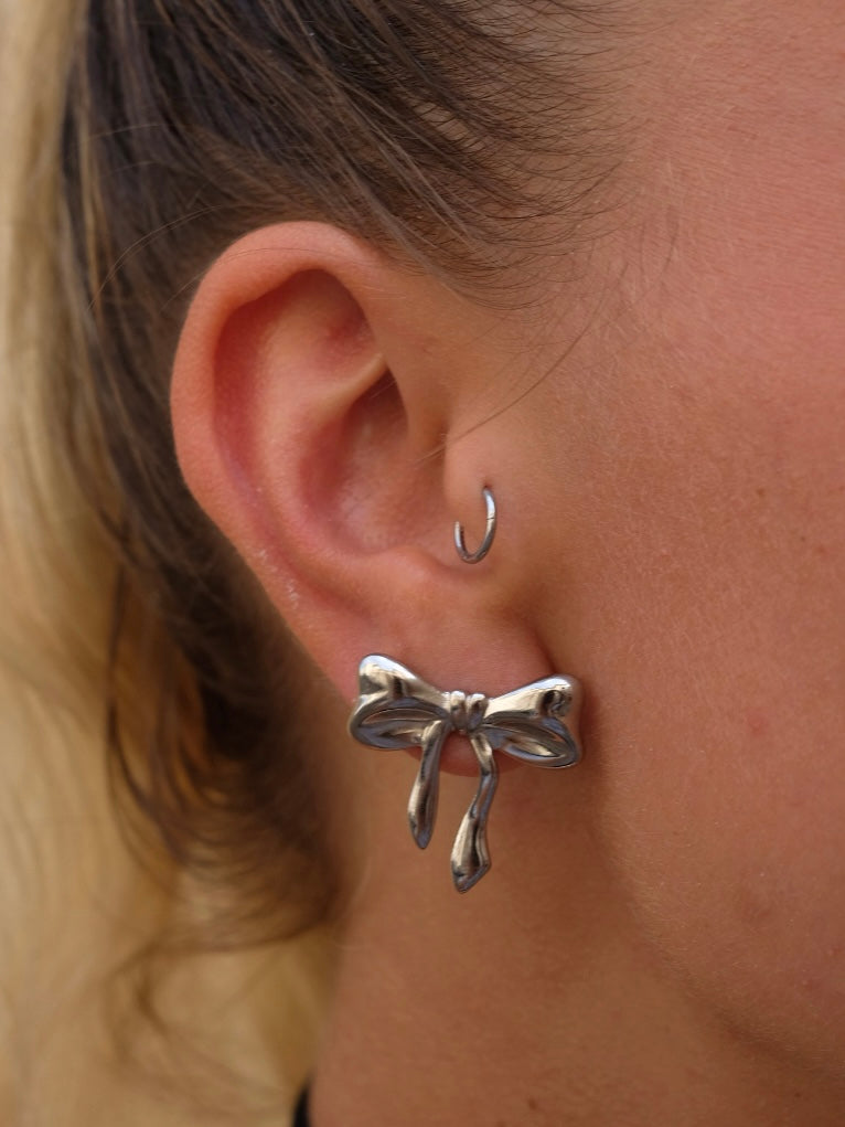 Orecchini Satin Bow