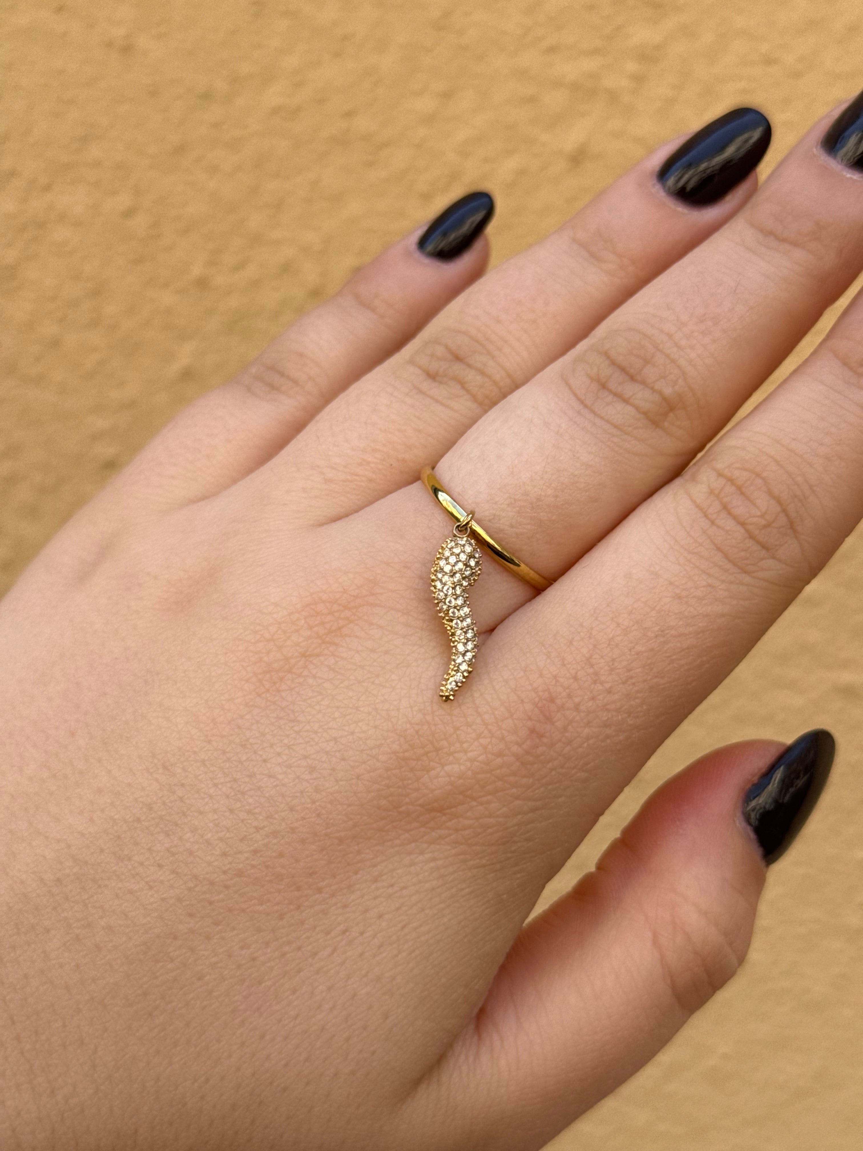 Anello chili glamour