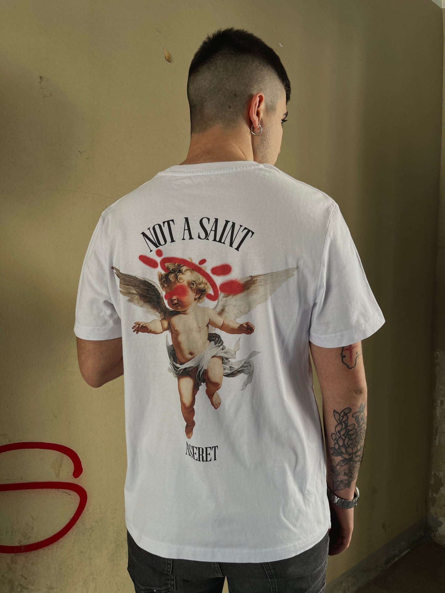 NOT A SAINT T-SHIRT